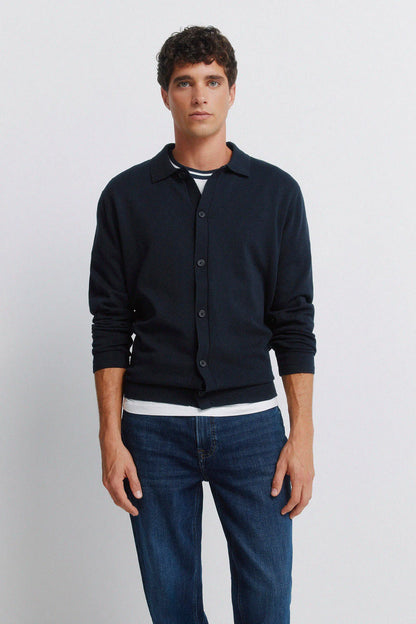 Springfield Blue Men Dark Wash Slim Fit Jeans SKU: 1753225_11 Image 03