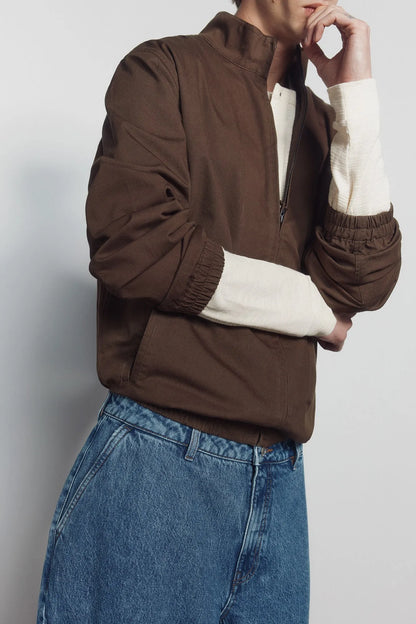 Springfield Blue Men Overdyed Relaxed Fit Chino Jeans SKU: 1753248_83 Image 04