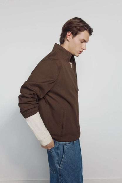 Springfield Blue Men Overdyed Relaxed Fit Chino Jeans SKU: 1753248_83 Image 05