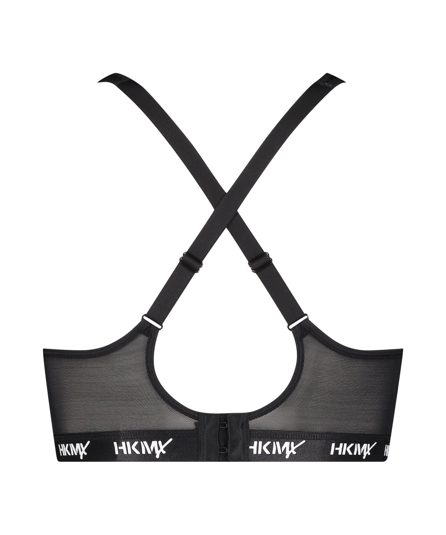 Hunkemoller_HKMX Sports Bra The ALL STAR Level 2 in Different Cup Sizes_175964_Black_06