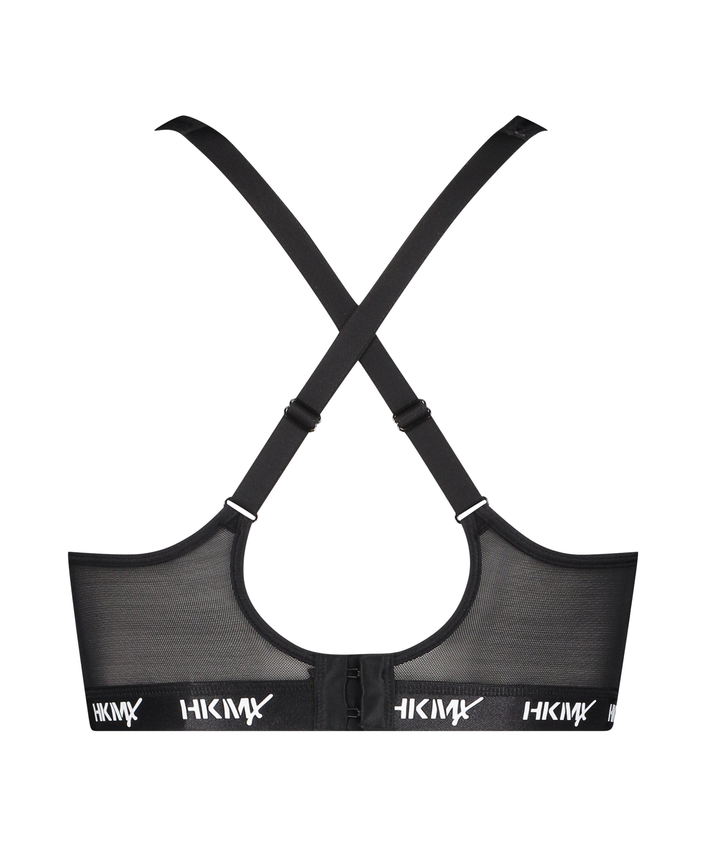 Hunkemoller_HKMX Sports Bra The ALL STAR Level 2 in Different Cup Sizes_175964_Black_06