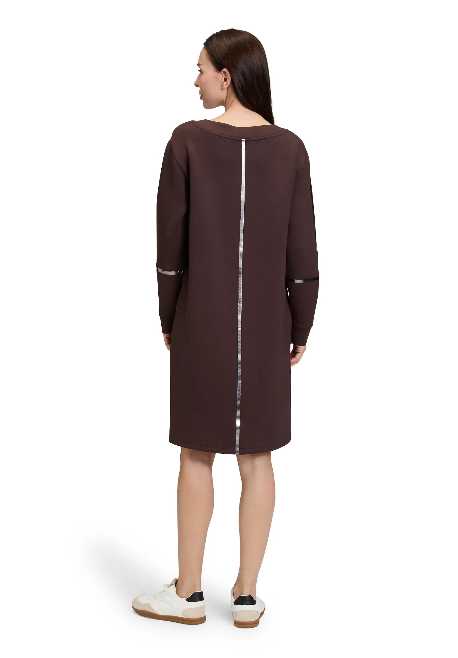 Betty Barclay_Light Maroon_Short Jersey Dress 1/1 Sleeve_1773-1499_7410_03