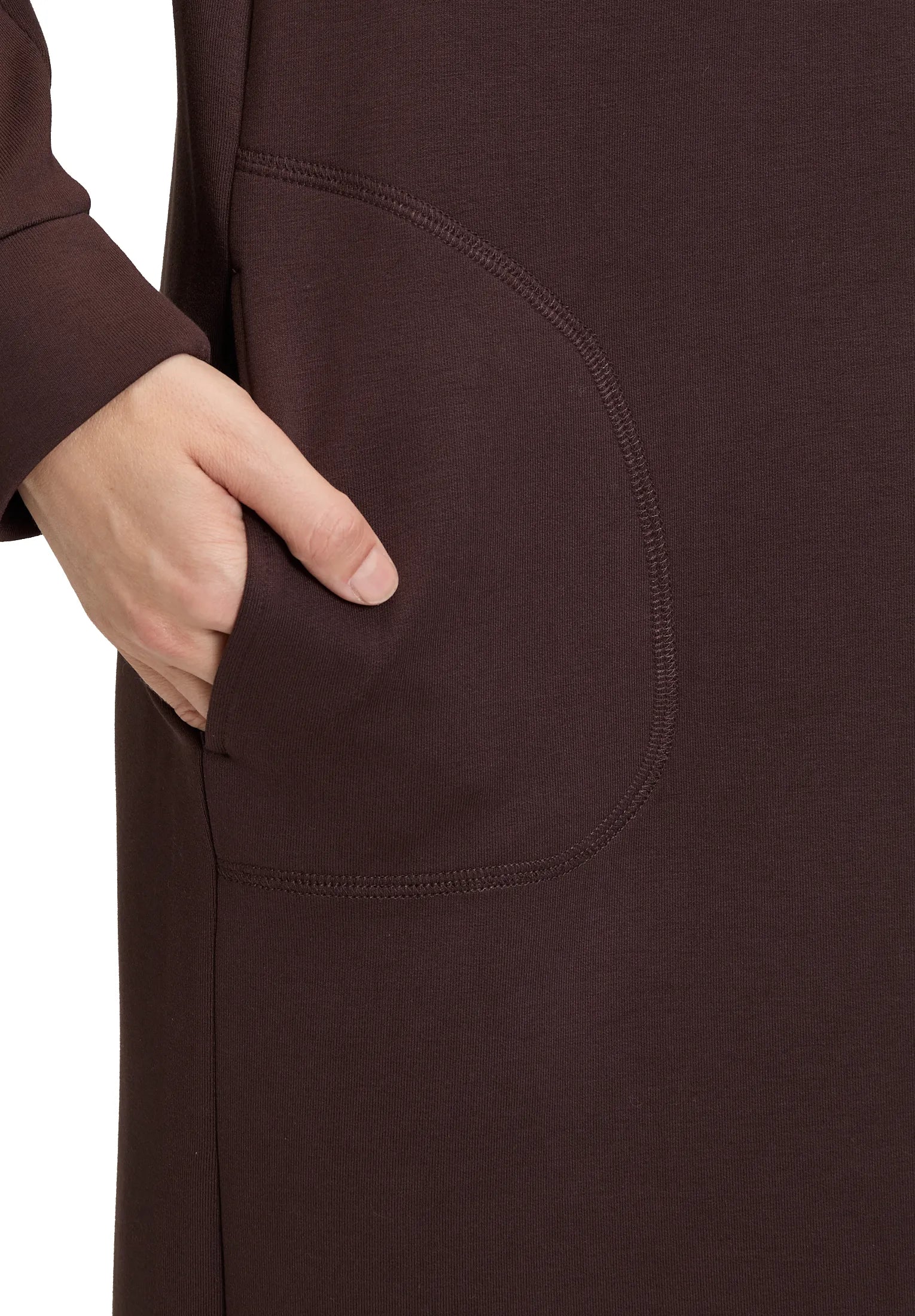 Betty Barclay_Light Maroon_Short Jersey Dress 1/1 Sleeve_1773-1499_7410_07