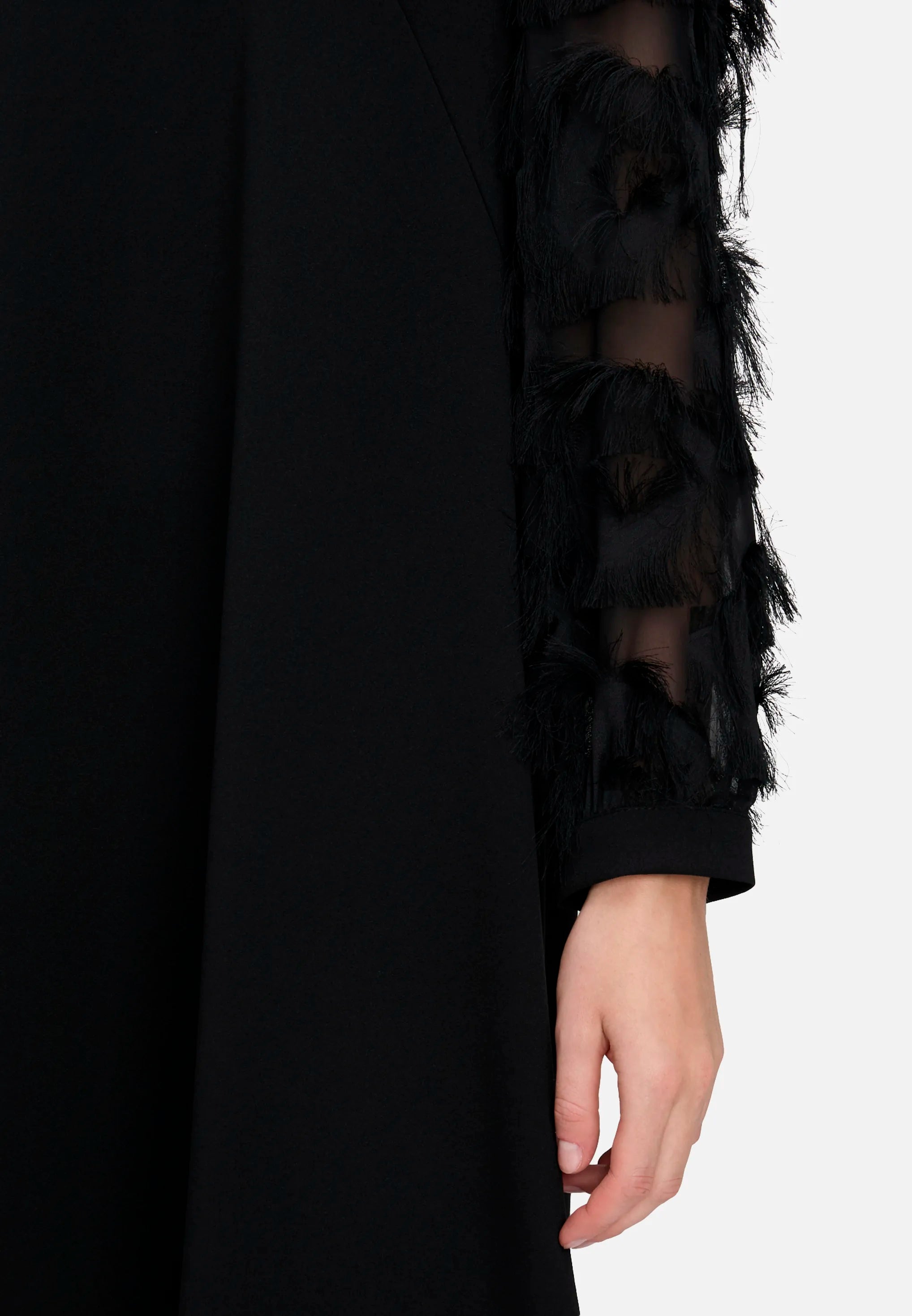 Betty Barclay_Black_Long-Sleeved Sheath Dress_1785-2420_9045_07