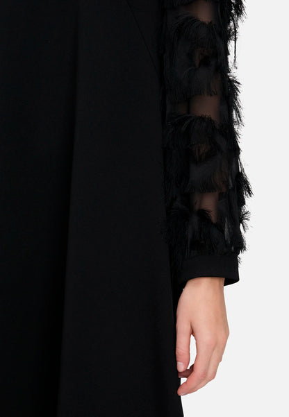 Betty Barclay_Black_Long-Sleeved Sheath Dress_1785-2420_9045_07