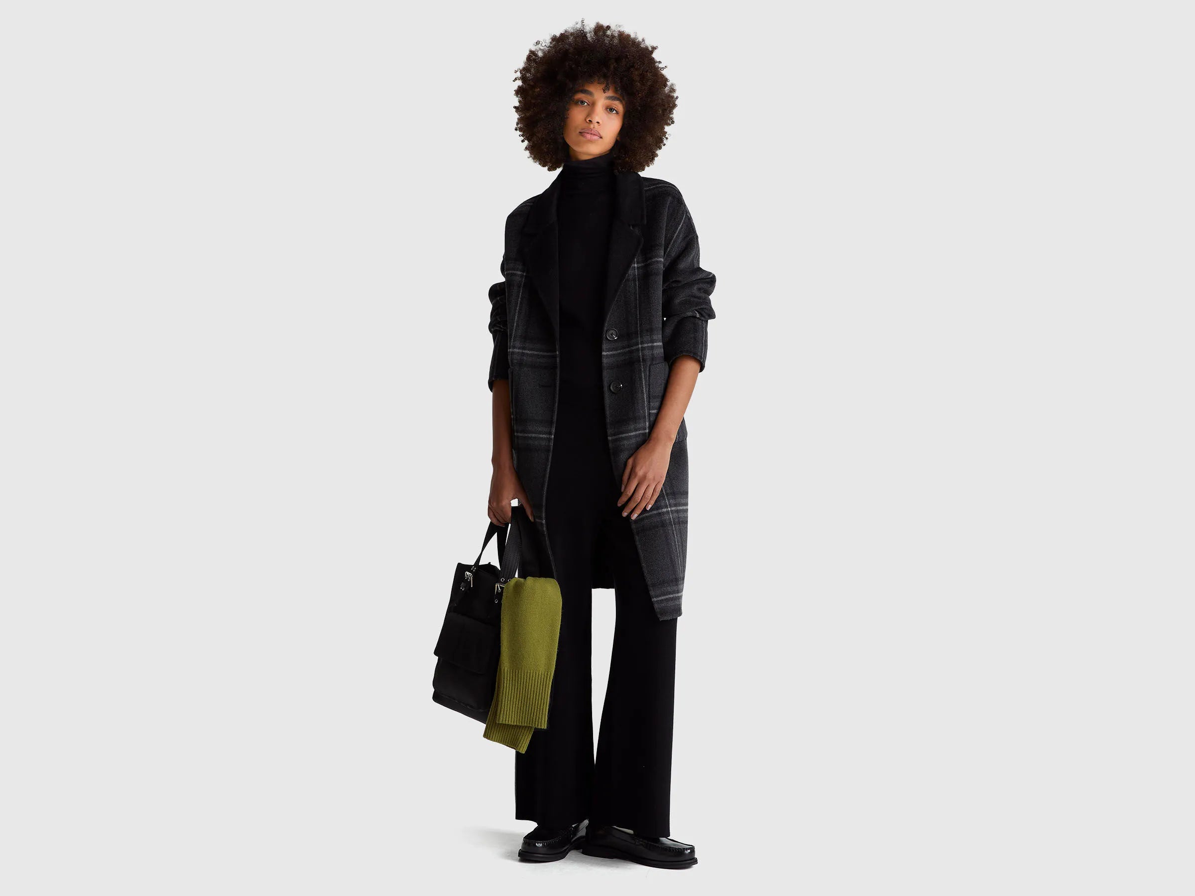 Benetton_Black_Palazzo Trousers in Viscose Blend_17Q3DF013_100_01