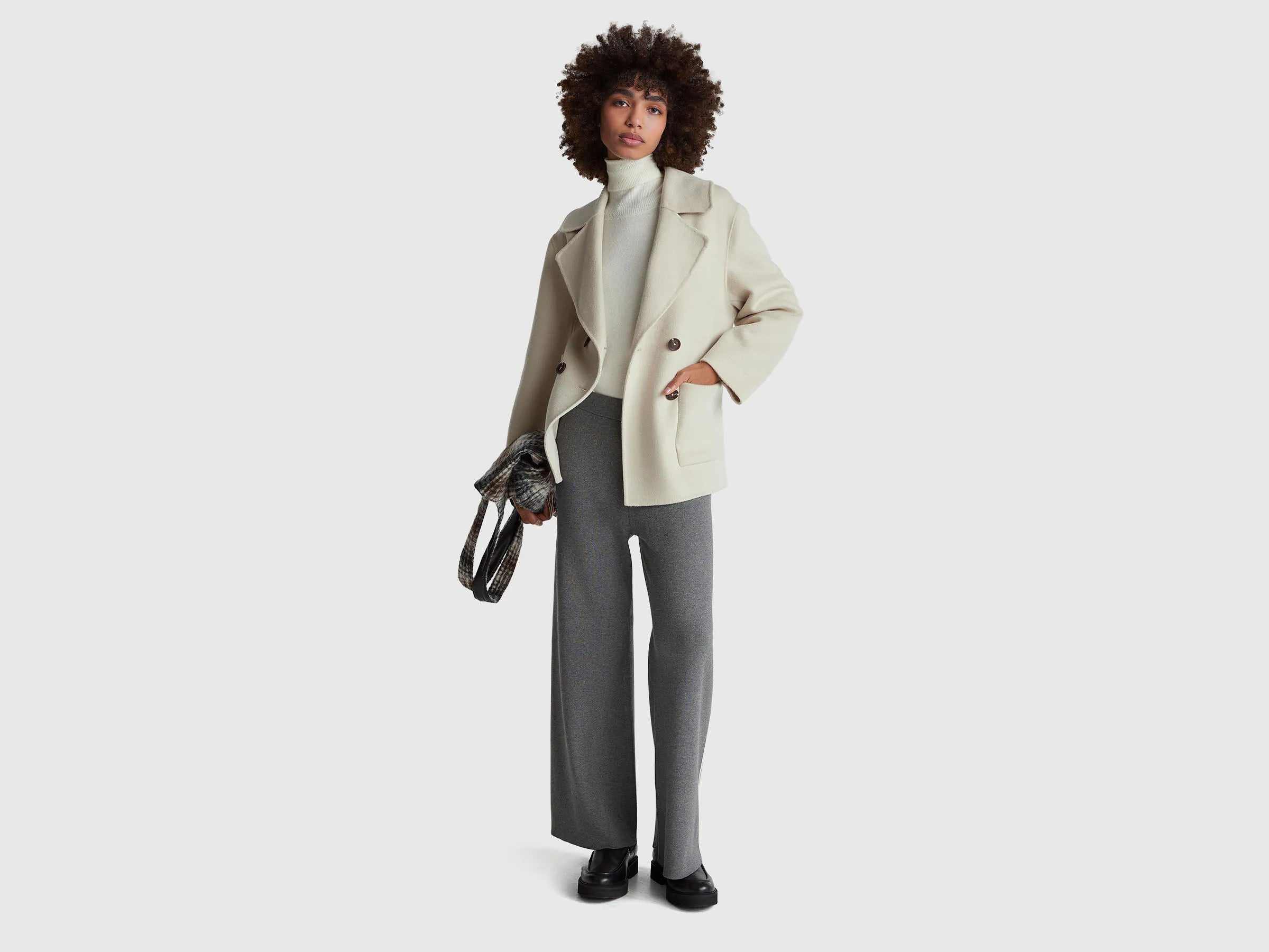 Benetton_Dark Gray_Palazzo Trousers in Viscose Blend_17Q3DF013_507_01