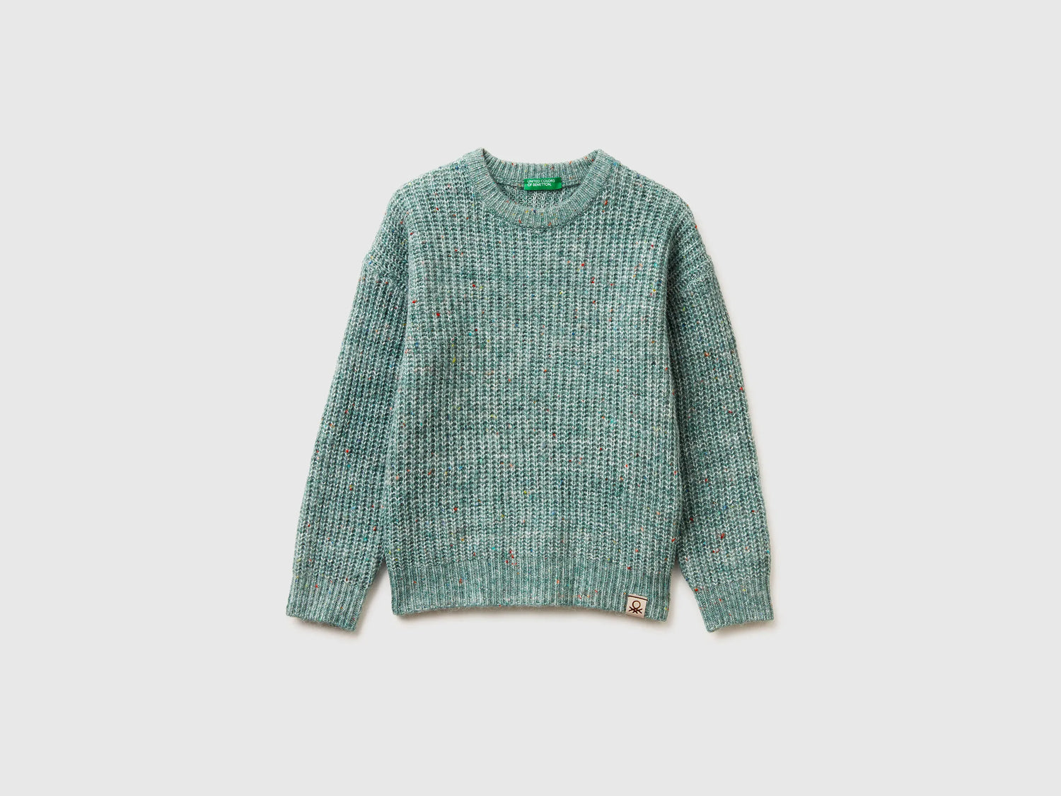Benetton_Aqua_Sweater in Wool Blend_17UFC109Y_79W_01