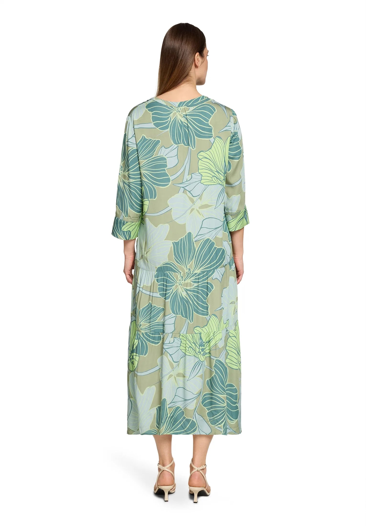 Betty Barclay Mint/Green Women Dress Short 3/4 Sleeve SKU: 1826-1773_5806 Image 02