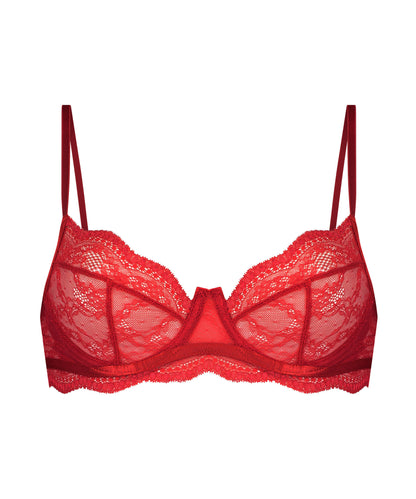 Isabelle Push Up Bra In Different Cup Sizes_184807_Tango Red_01