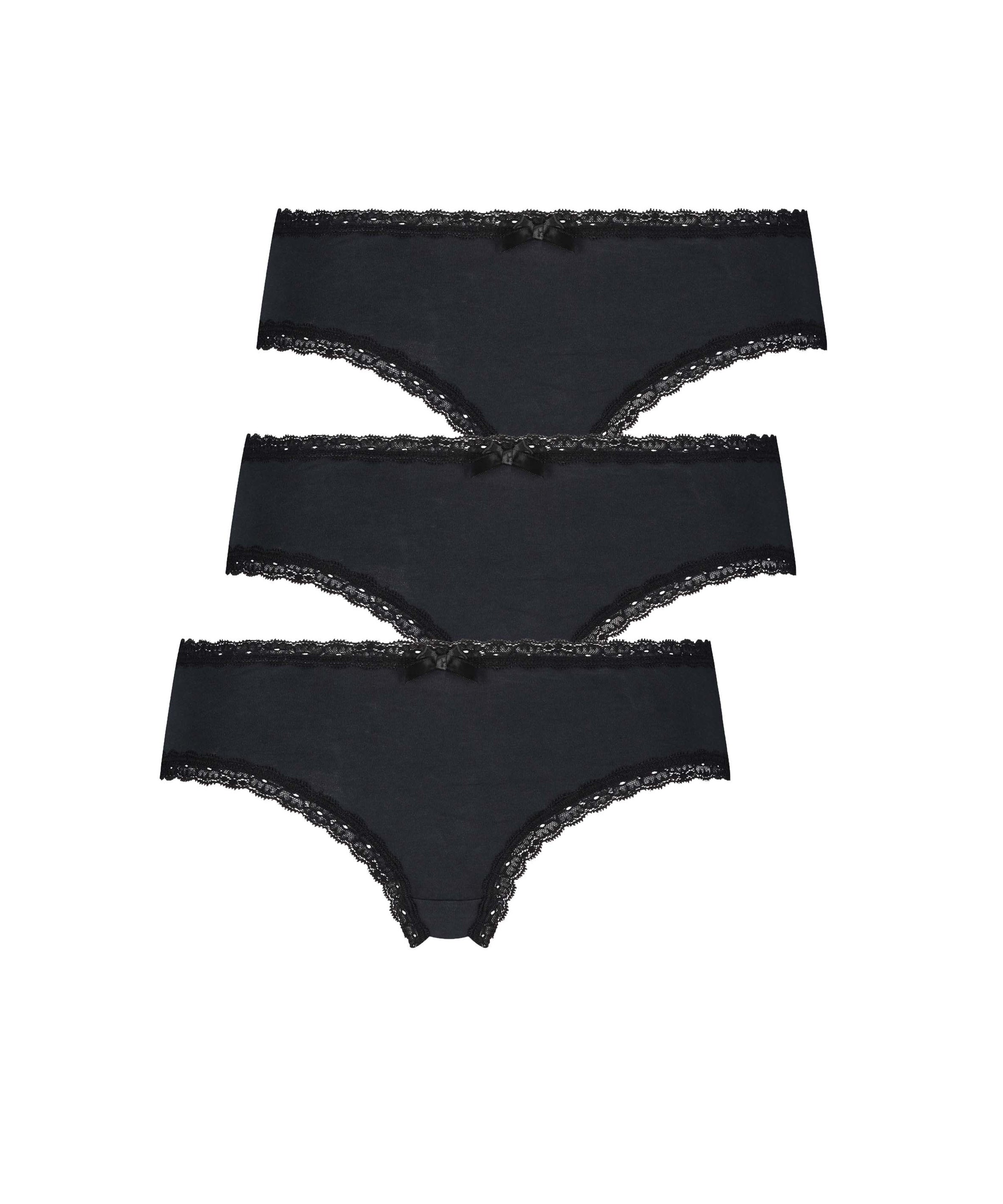 3  Pack Georgia Cotton Brasilian Short_185896_Caviar_01