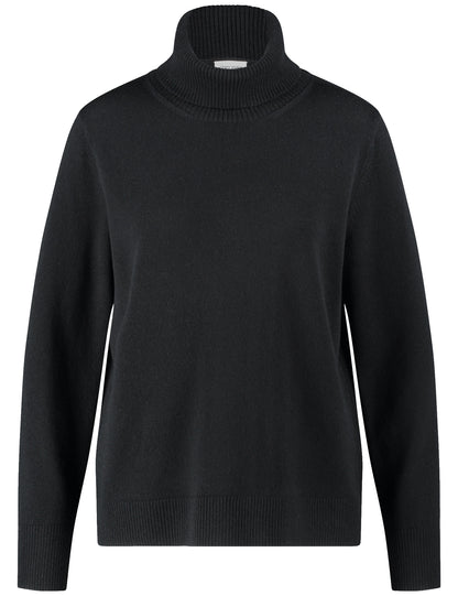 Gerry Weber_Black_Pullover 1/1 Sleeve_190046-57028_11000_01