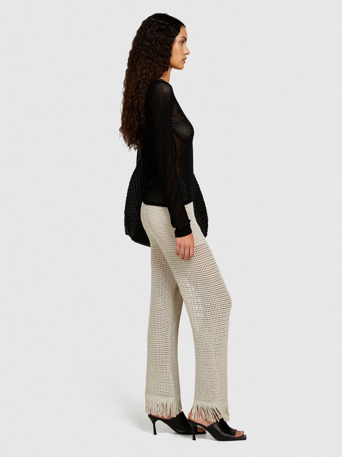 Perforated Trousers With Fringe_196PMF008_38U_02