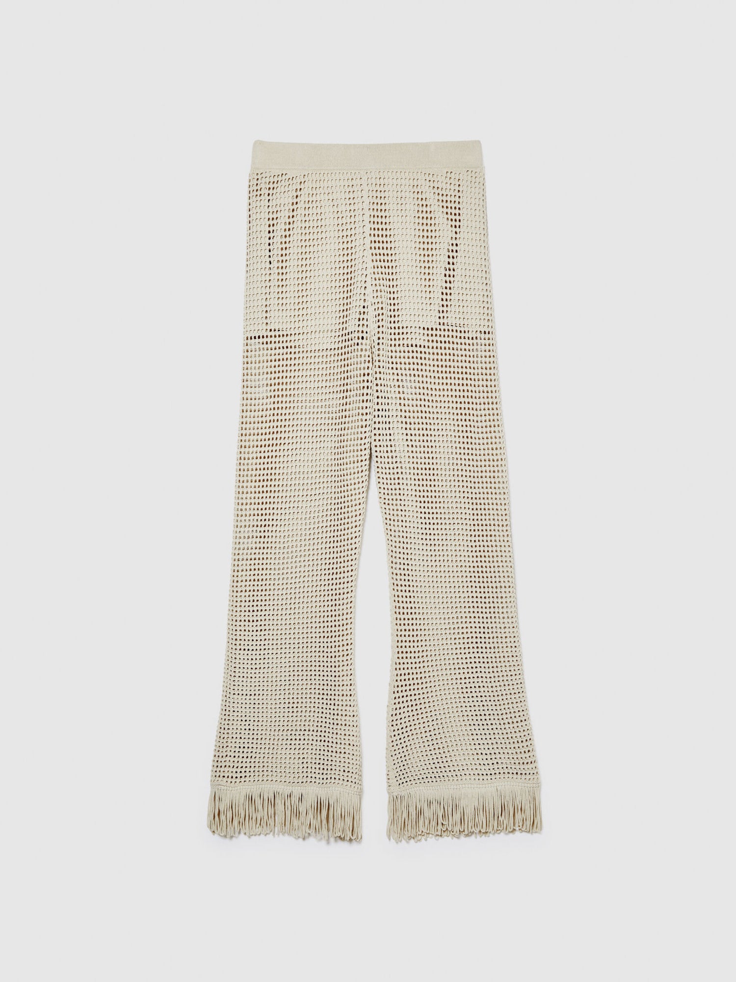 Perforated Trousers With Fringe_196PMF008_38U_06