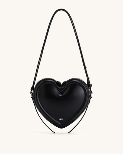 JW PEI_Black_Arlene Heart Shaped Bags_1C127-1_Black_01