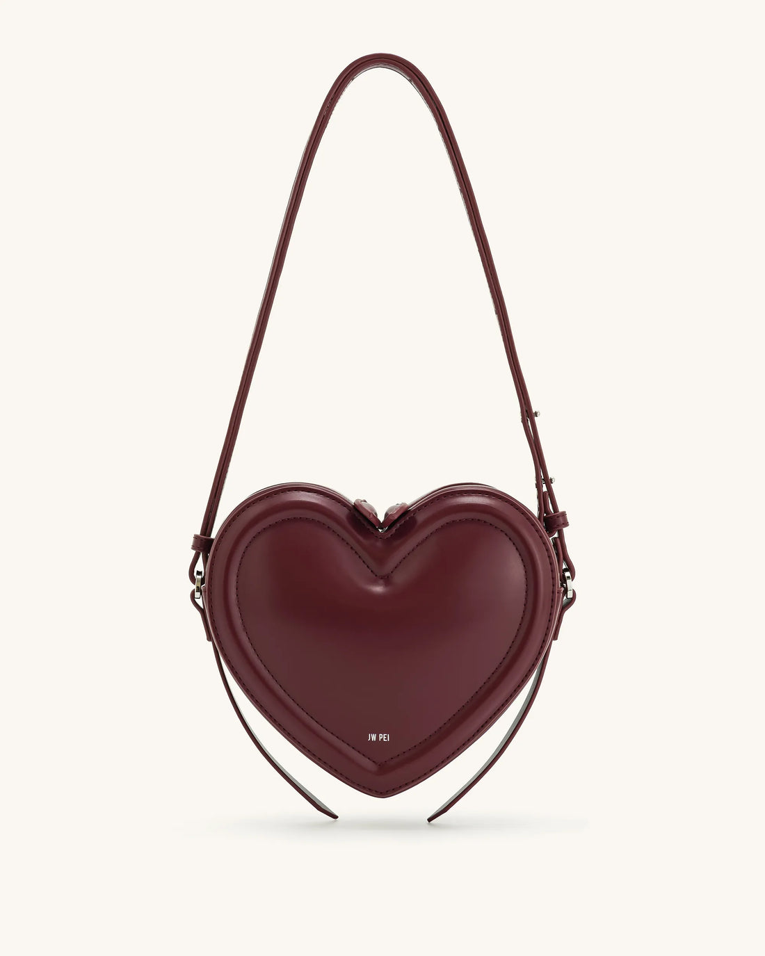 JW PEI_Claret_Arlene Heart Shaped Bags_1C127-41_Claret_01