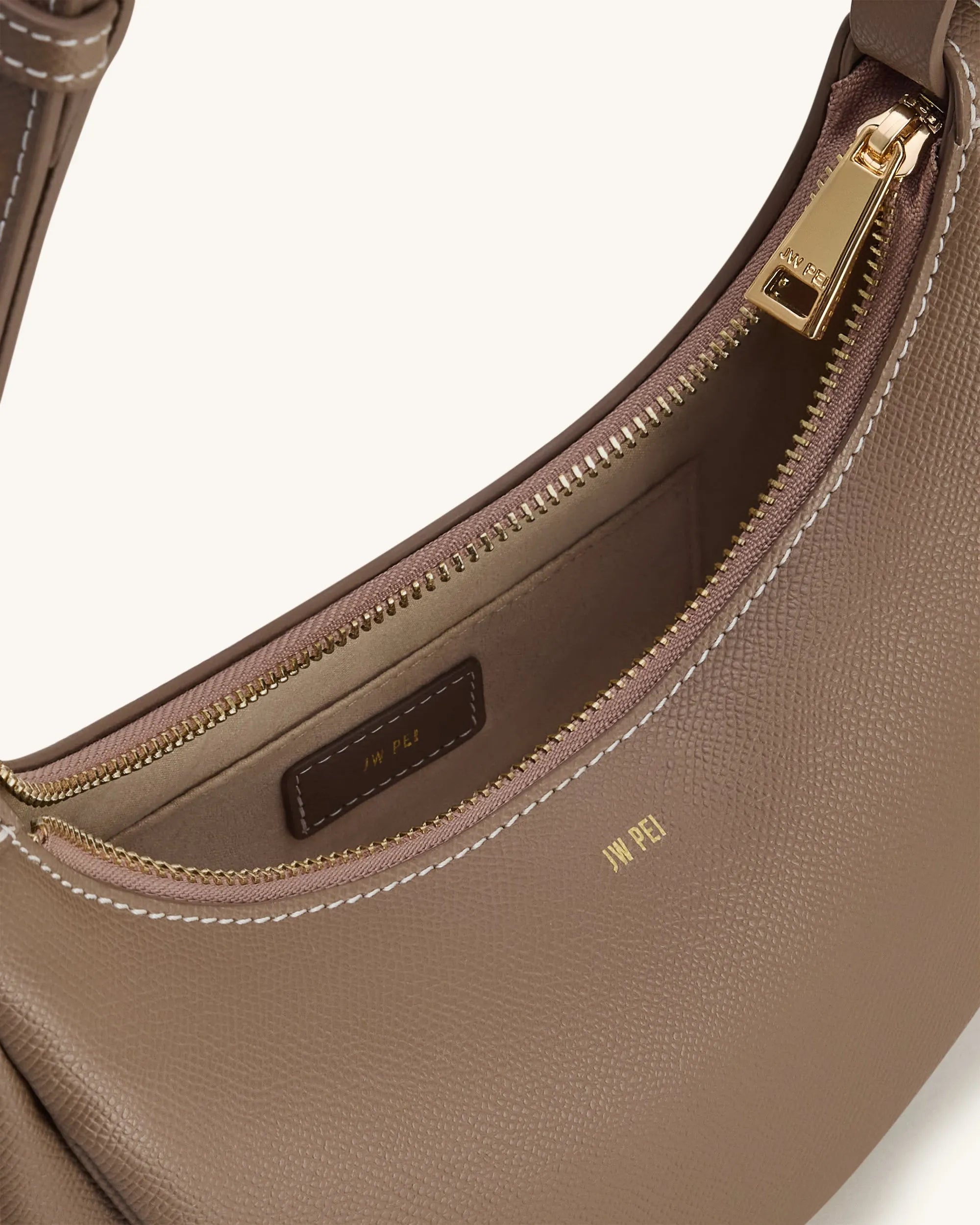 JW PEI Taupe Women Sharon Crossbody Bag - Taupe SKU: 1C131-33_Taupe Image 04