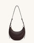 JW PEI Coffee Brown Women Sharon Woven Crossbody Bag - Coffee Brown SKU: 1C131-37_Coffee Brown Image 01