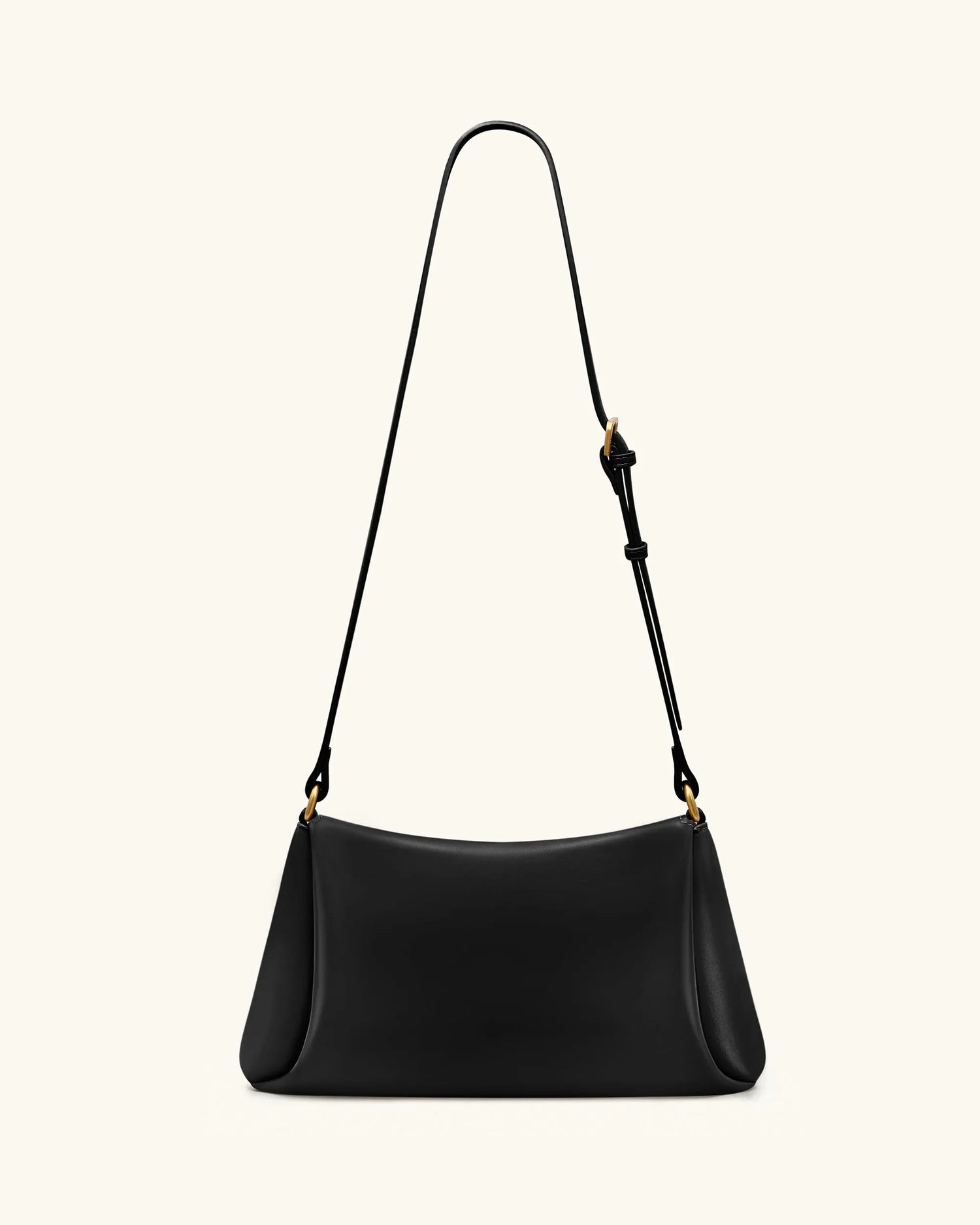 JW PEI Black Women Greta Twist-Lock Crossbody Bag - Black SKU: 1C208-1_Black Image 03
