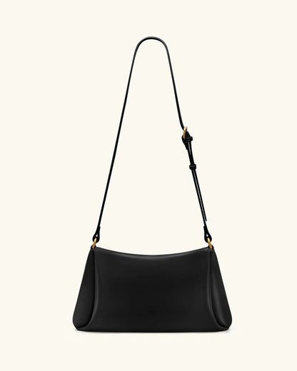 JW PEI Black Women Greta Twist-Lock Crossbody Bag - Black SKU: 1C208-1_Black Image 03