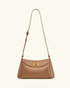JW PEI Brown Women Greta Twist-Lock Crossbody Bag - Brown SKU: 1C208-3_Brown Image 01