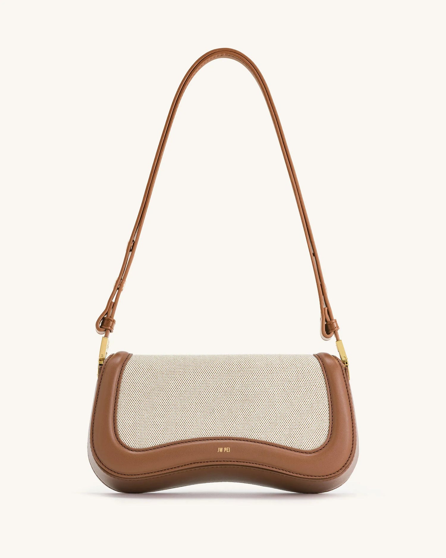 JW PEI_Brown Canvas_Joy Shoulder Bags_1C56-311_Brown Canvas_01