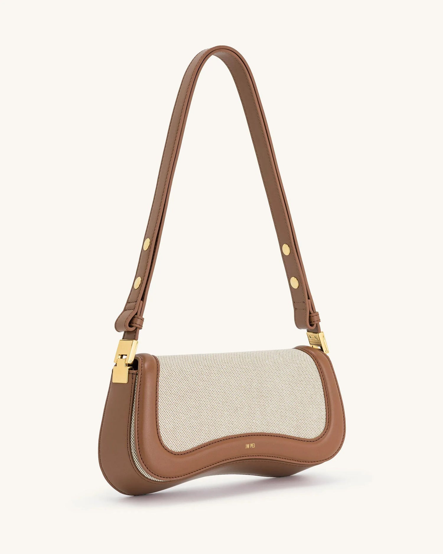 JW PEI_Brown Canvas_Joy Shoulder Bags_1C56-311_Brown Canvas_03