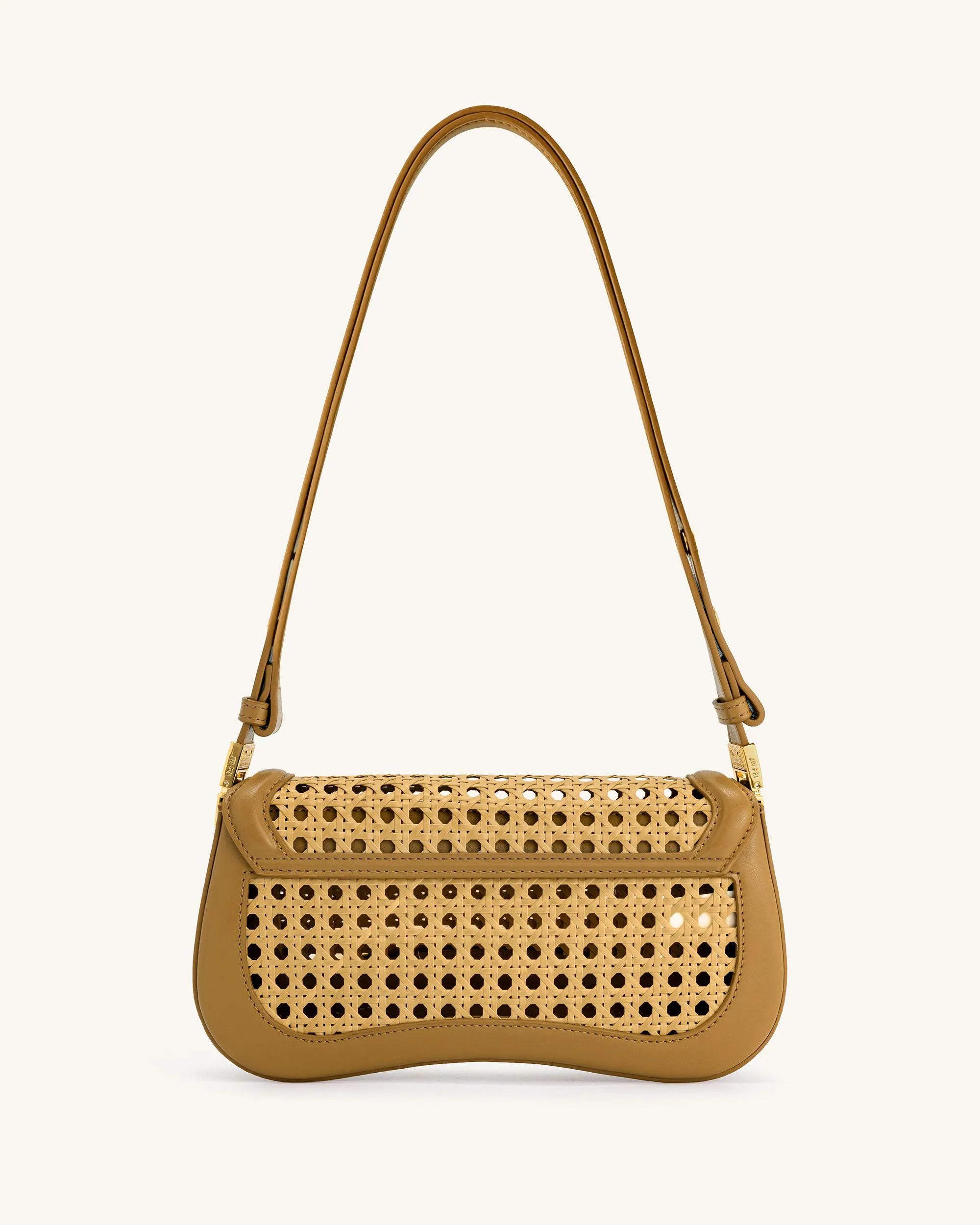 JW PEI_Brown_Joy Faux Bamboo Woven Shoulder Bags_1C56-312_Brown_02