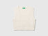 Benetton_Creamy White_Knit Vest with Cables_1D32C108Y_0R2_01