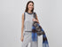 Benetton Light Gray Women 100% Wool Color Block Knitted Vest SKU: 1M6NE10I1_904 Image 01
