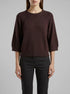 Benetton Brown Women Oversized Sweater in Linen Blend SKU: 1MMXD10H6_33T Image 00