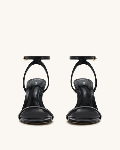 JW PEI_Black_Alivia Gold Metal Heel Sandals_1SDS27-1_Black_03