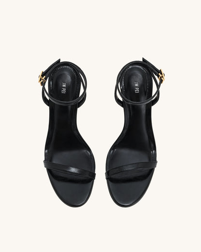 JW PEI_Black_Alivia Gold Metal Heel Sandals_1SDS27-1_Black_04