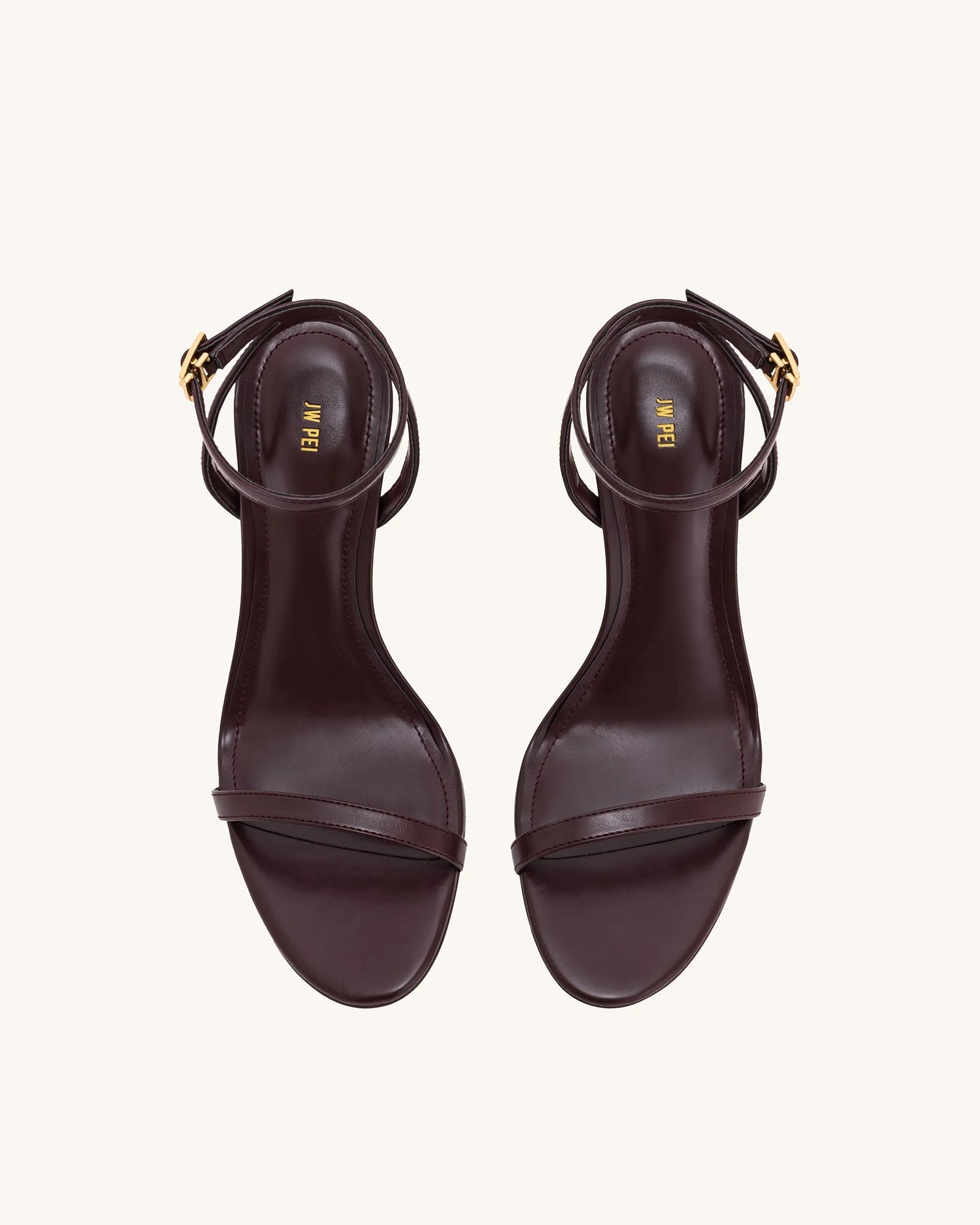 JW PEI_Red_Alivia Gold Metal Heel Sandals_1SDS27-3_Claret Red_04