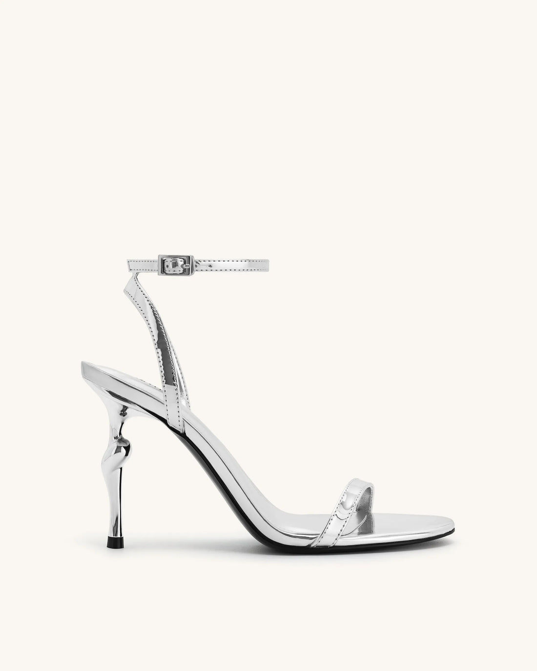 JW PEI_Silver_Alivia Gold Metal Heel Sandals_1SDS27-9_Silver_01