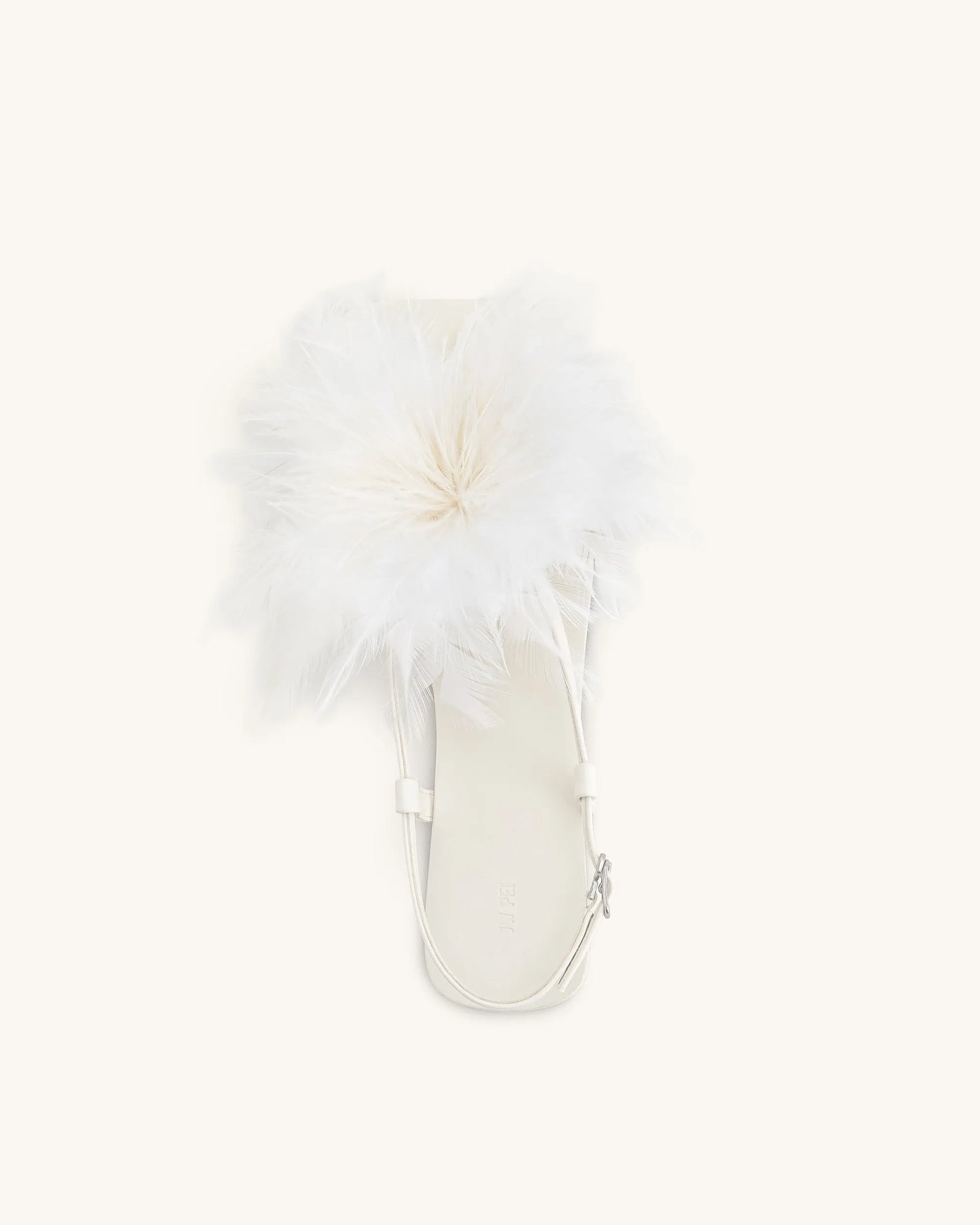 JW PEI_White_Fluffy Flats Sandals_1SDS37-2_White_03