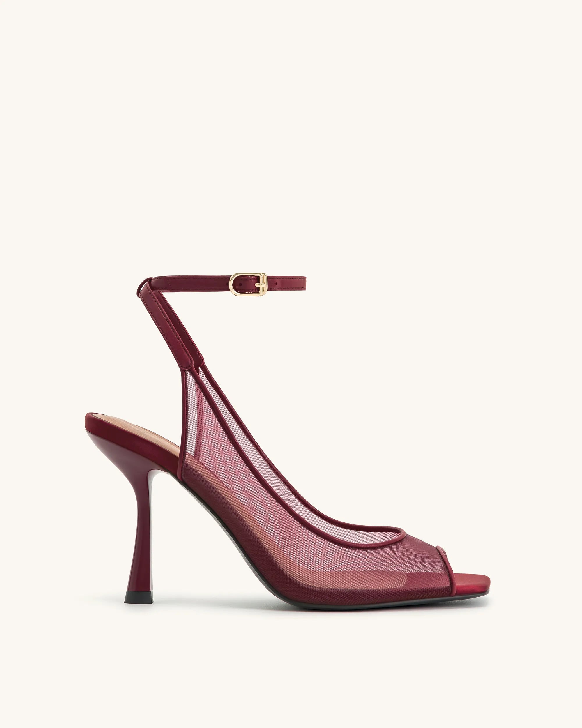 JW PEI_Burgundy_Serenity Open Toe Mesh Slingback Sandals_1SDS50-4_Burgundy_02
