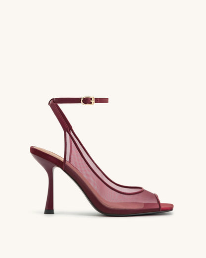 JW PEI_Burgundy_Serenity Open Toe Mesh Slingback Sandals_1SDS50-4_Burgundy_02