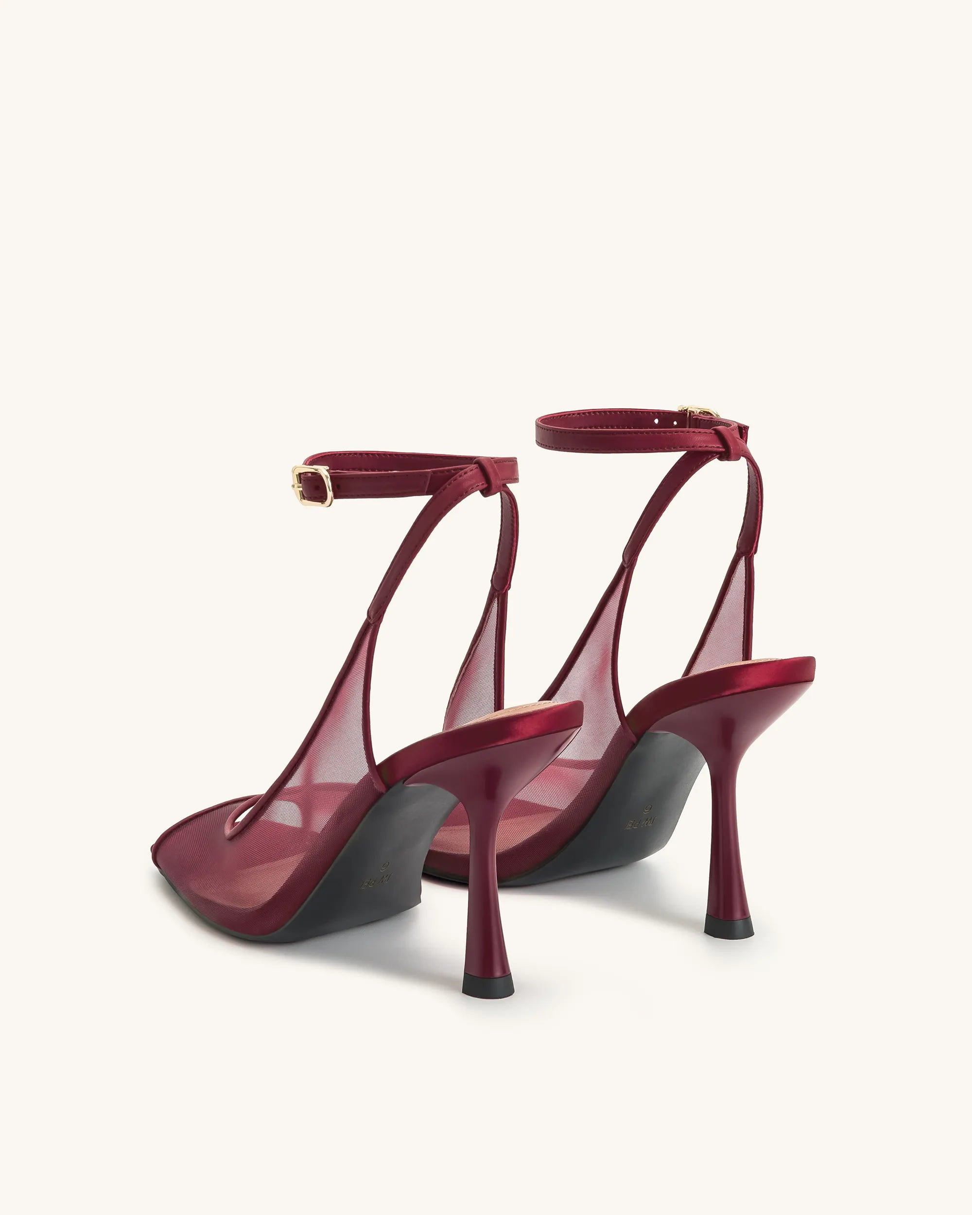 JW PEI_Burgundy_Serenity Open Toe Mesh Slingback Sandals_1SDS50-4_Burgundy_05