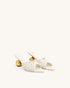 JW PEI White  Ellie Woven Sphere Heel Mules SKU: 1SDS78-2_White Image 03