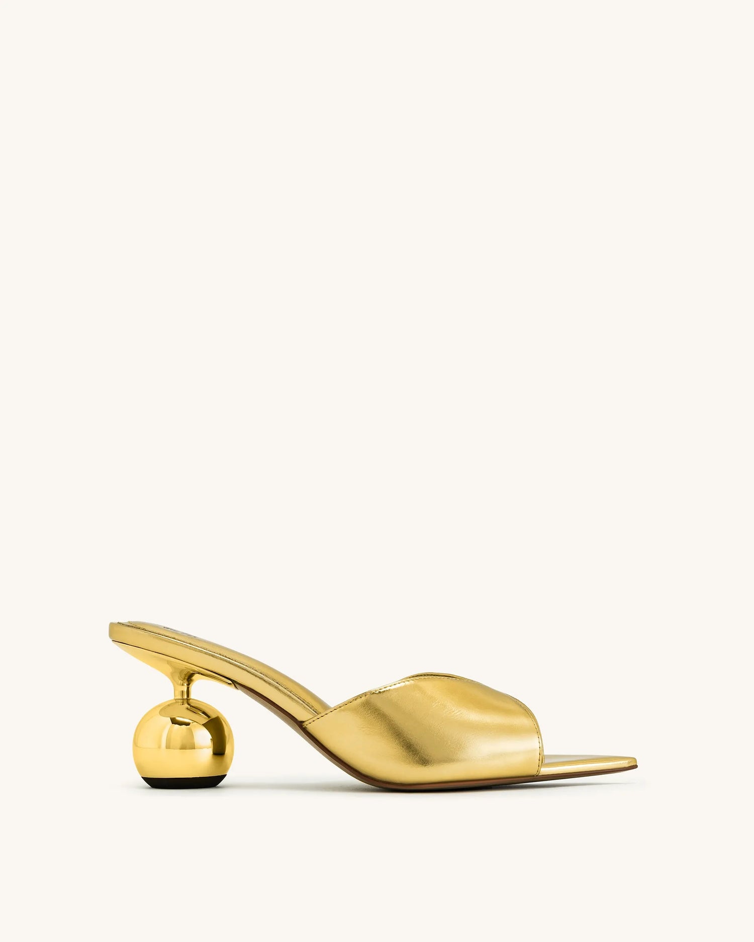JW PEI_Gold_Ellie Sphere Heel Mules_1SDS78-8_Gold_01