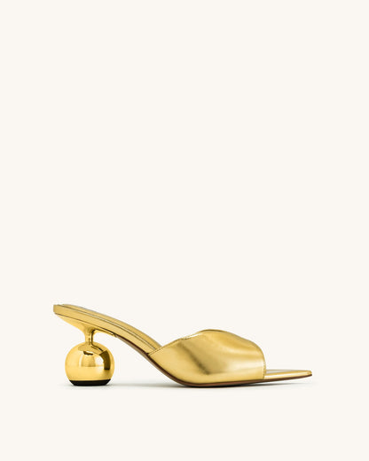 JW PEI_Gold_Ellie Sphere Heel Mules_1SDS78-8_Gold_01