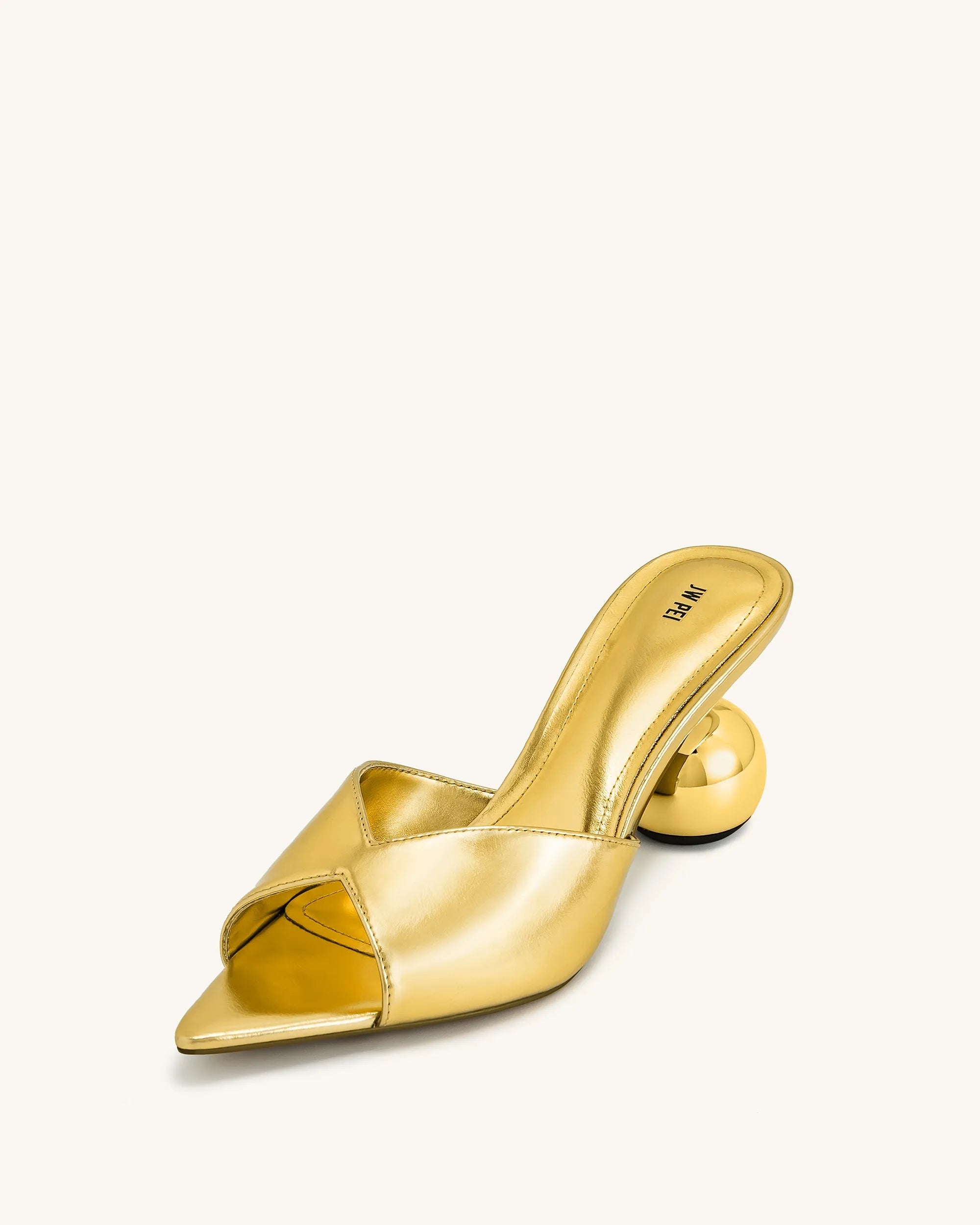 JW PEI_Gold_Ellie Sphere Heel Mules_1SDS78-8_Gold_07