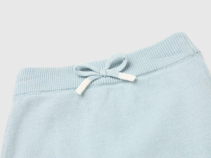 Benetton Sky Blue Unisex Knitted Set with Bunnies SKU: 1ZOCB101J_33W Image 03