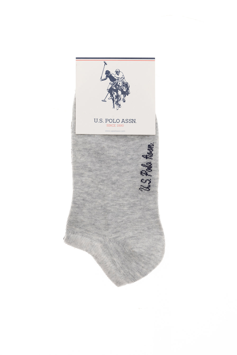 2-Pack Black And Grey Low Socks