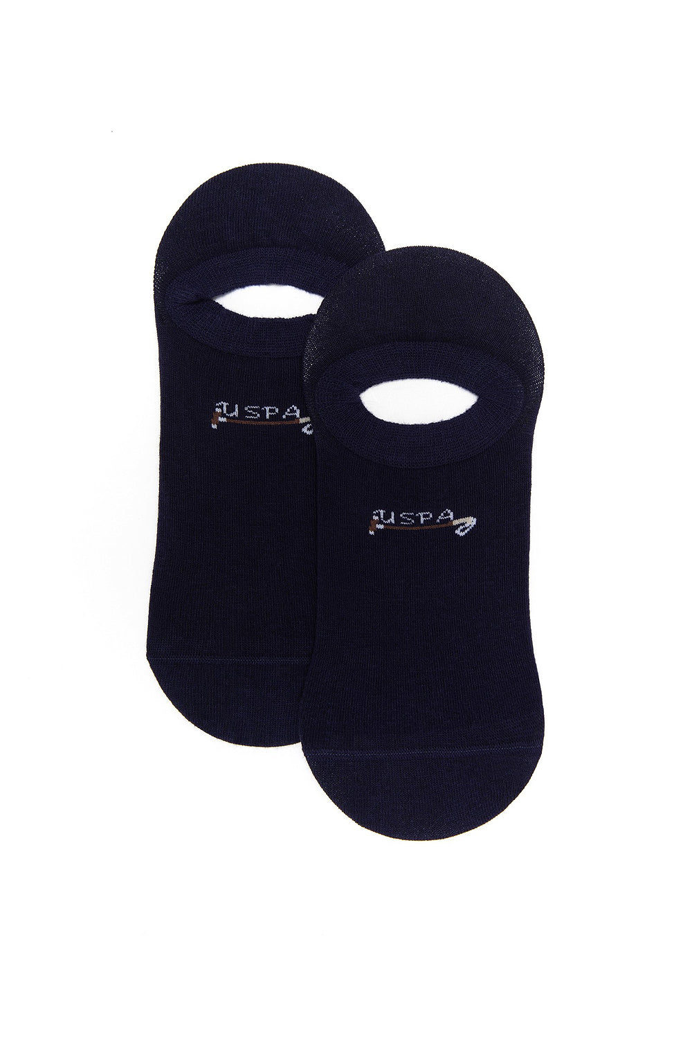 2-Pack Black No Show Socks