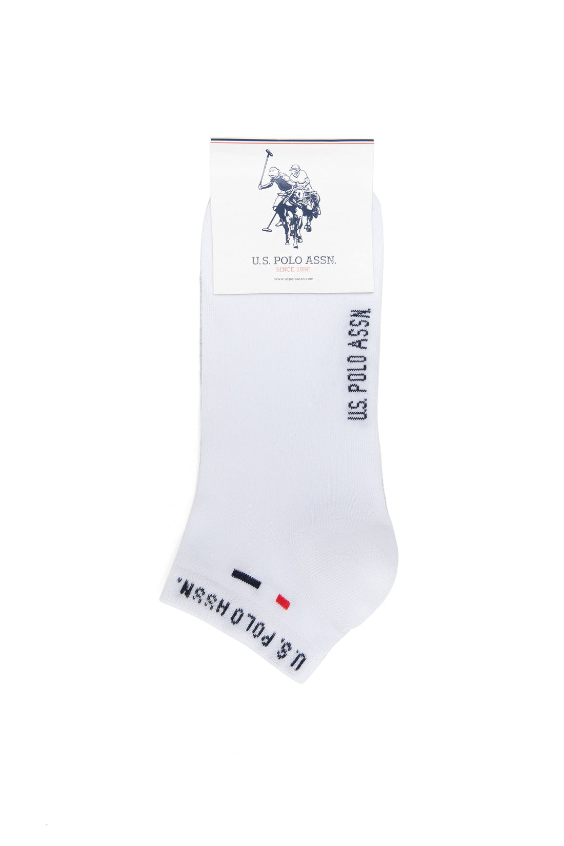 2-Pack Grey And White Low Socks