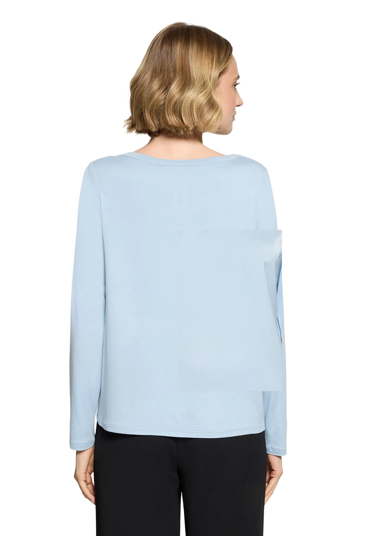 Betty Barclay Blue Fog Women Blouse Top SKU: 2000-1798_8470 Image 03