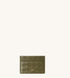 JW PEI Olive Green Women Woven Texture Card Holder SKU: 20035-71_Olive Green Image 01