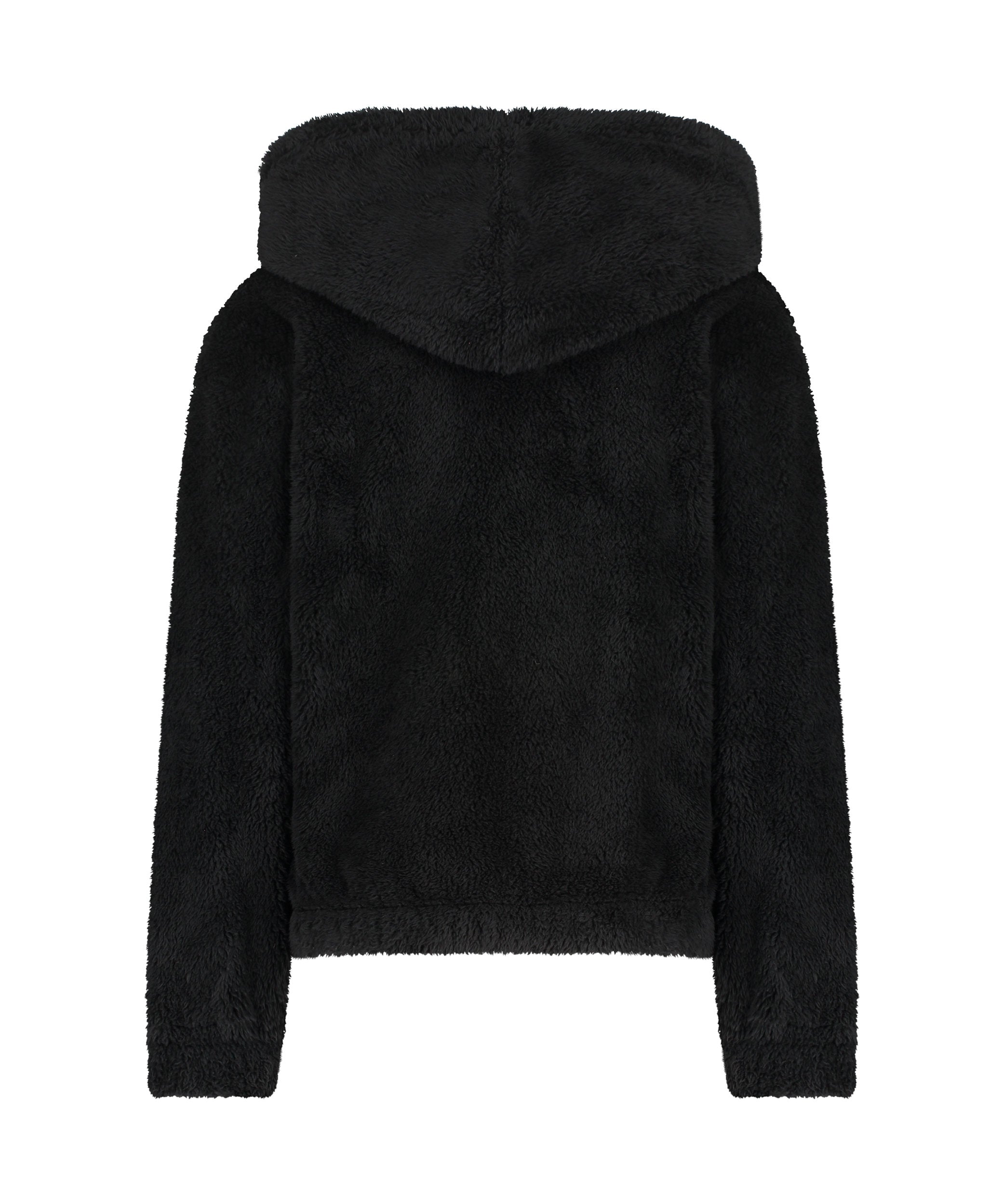 Hoody Long Sleeve Fleece Snuggle_200370_Black_06